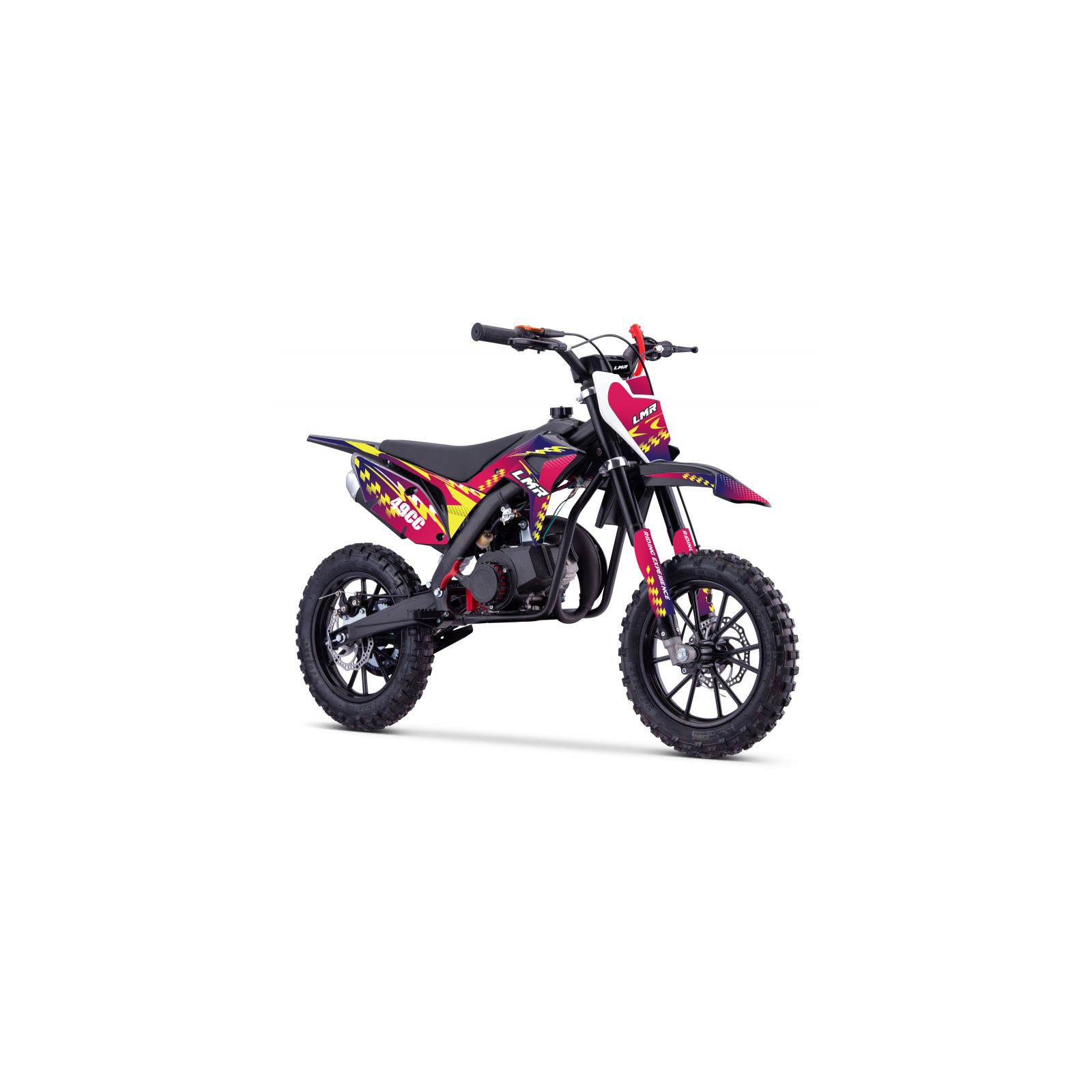 Pocket cross 49cc LMR Furious - jaune Pocket Bike & Pocket Quad