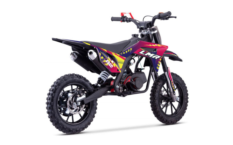 Pocket cross 49cc LMR Furious - jaune Pocket Bike & Pocket Quad