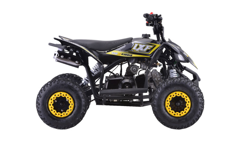 Quad enfant thermique LXF 110cc Kiddiz version S - noir/jaune