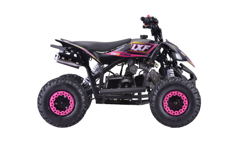 Quad enfant thermique LXF 110cc Kiddiz version S - noir/rose Quad enfant