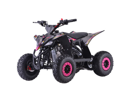 Quad enfant thermique LXF 110cc Kiddiz version S - noir/rose Quad enfant