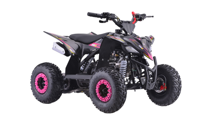 Quad enfant thermique LXF 110cc Kiddiz version S - noir/rose Quad enfant