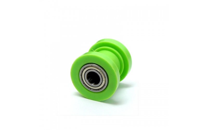 Pièces détachées Roulette de chaine classique en téflon vert 8mm LMR PARTS