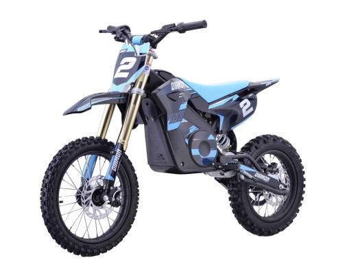 Dirt bike électrique RX 2000W 12/14" - bleu