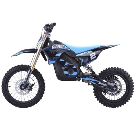 Dirt bike électrique RX 2000W 12/14" - bleu - LeMiniRider