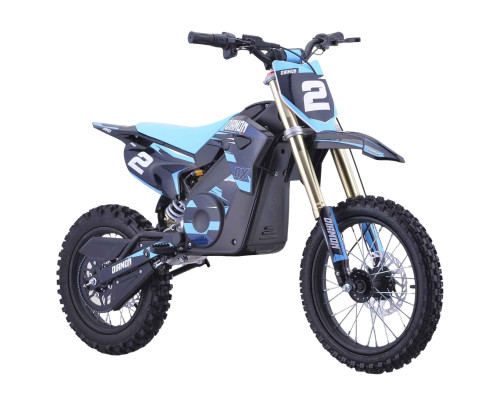 Dirt bike électrique RX 2000W 12/14" - bleu