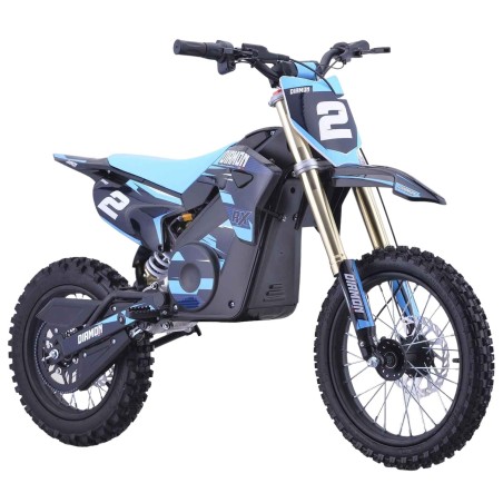 Dirt bike électrique RX 2000W 12/14" - bleu - LeMiniRider