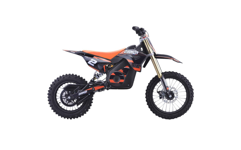 Dirt bike électrique RX 2000W 12/14" - orange