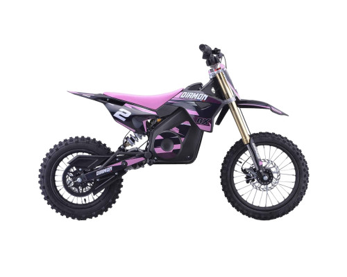 Dirt bike électrique RX 2000W 12/14" - rose