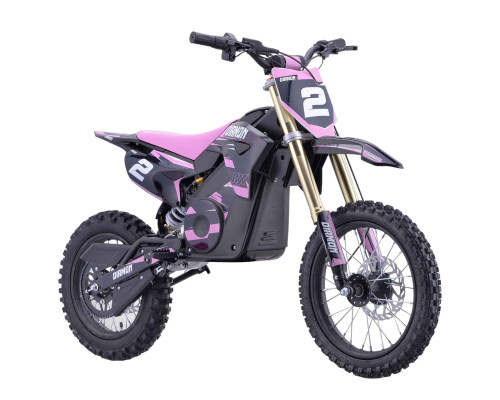 Dirt bike électrique RX 2000W 12/14" - rose