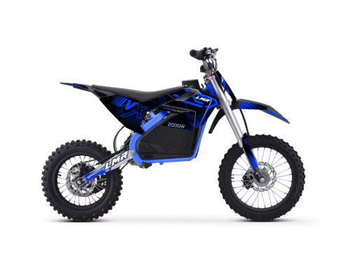 copy of Dirt bike électrique RX 2000W 12/14" - bleu