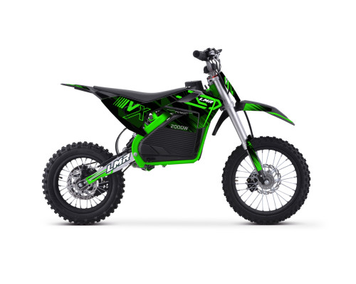 Dirt bike électrique E-SX 2000W 12/14" - vert