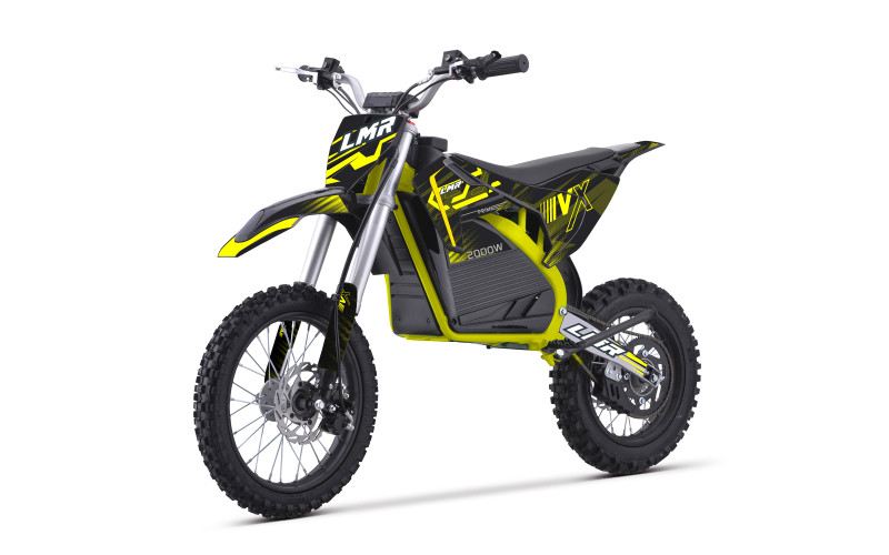 Dirt bike électrique E-SX 2000W 12/14" - jaune