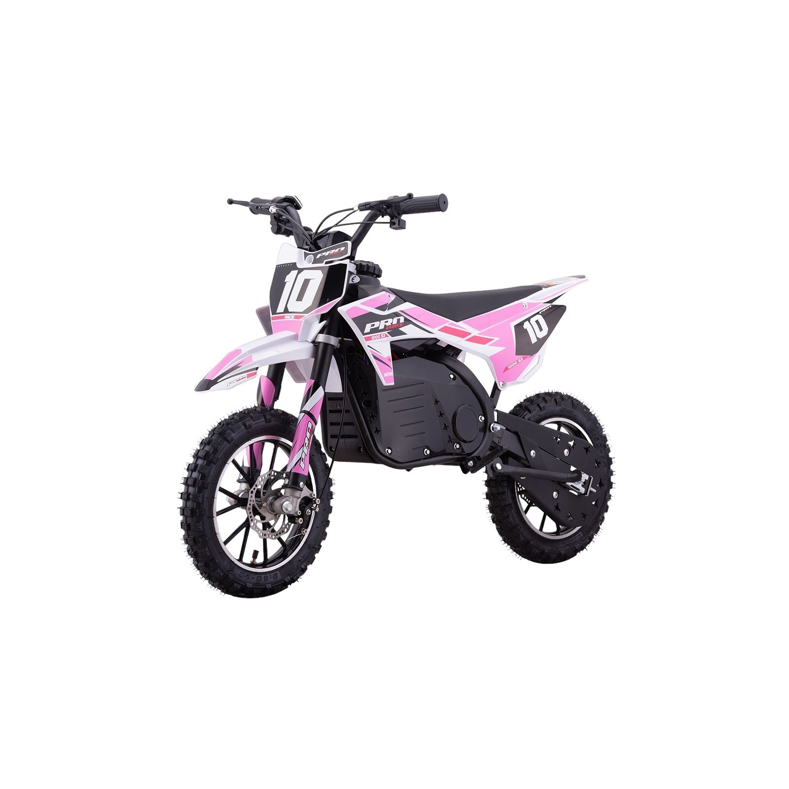 Motocross enfant électrique PROBIKE 1000 SX - rose