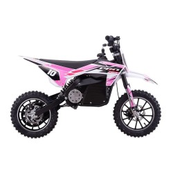 Motocross enfant électrique PROBIKE 1000 SX - rose - LeMiniRider