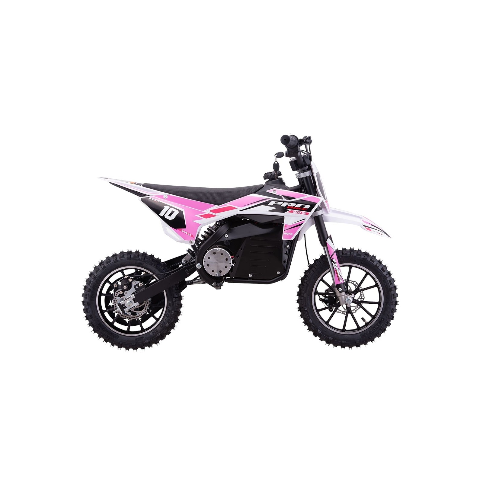 Motocross enfant électrique PROBIKE 1000 SX - rose - LeMiniRider