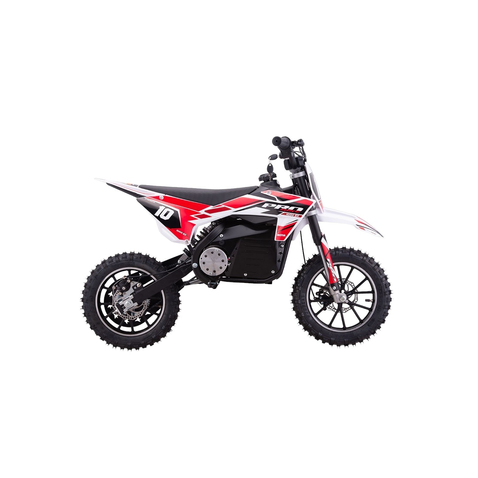Motocross enfant électrique PROBIKE 1000 SX rouge - LeMiniRider