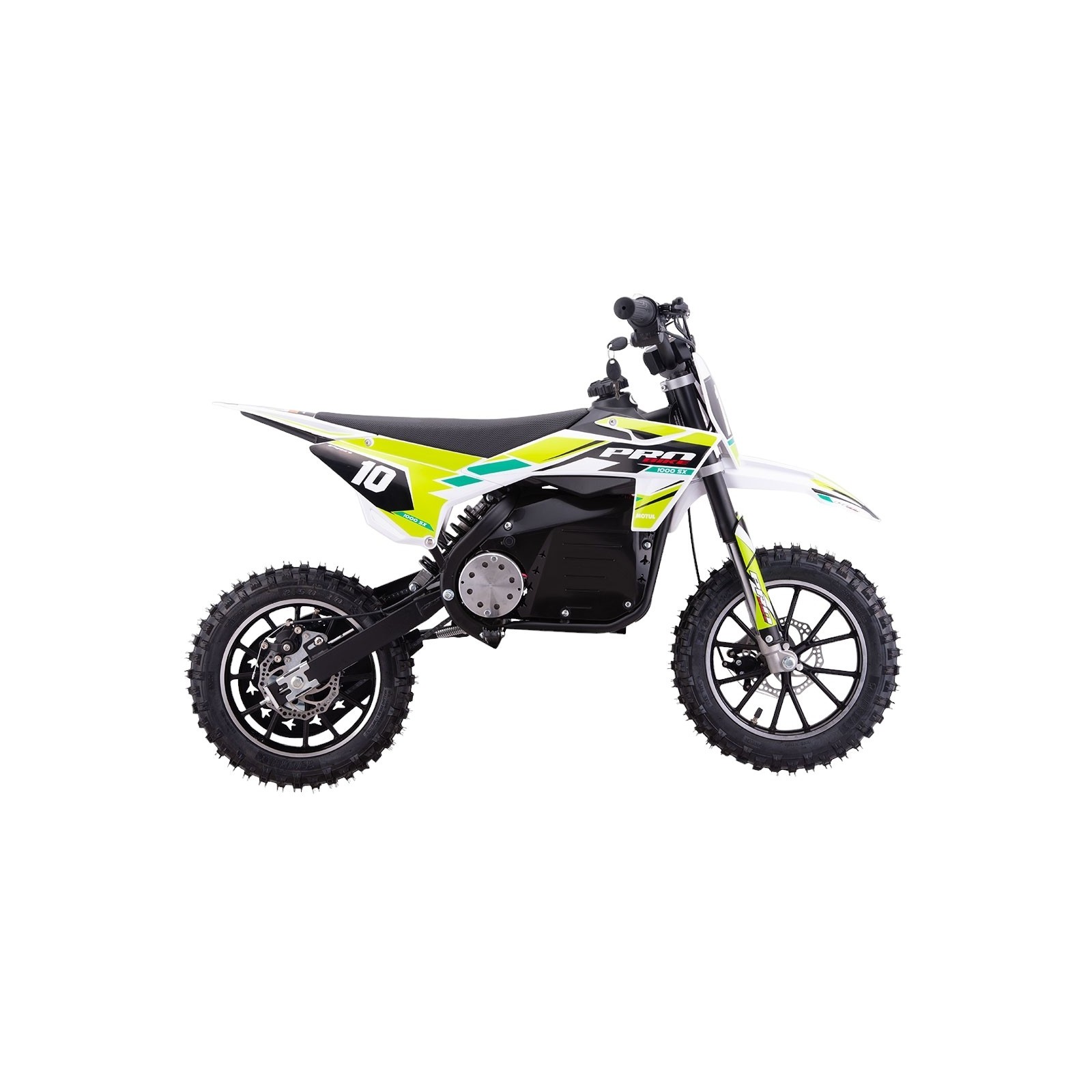 Motocross enfant électrique PROBIKE 1000 SX - vert - LeMiniRider