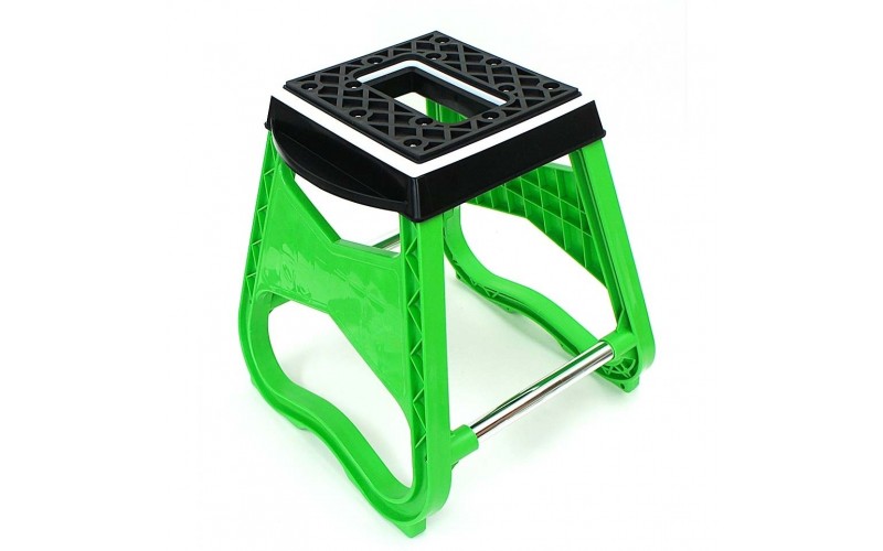 Repose Moto / Tabouret MX - Vert