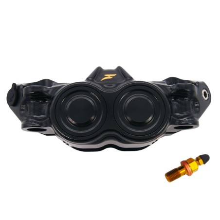 Pièces détachées Dirt bike, Pit bike Etrier CNC radial Monobloc Frando 4 pistons Frando