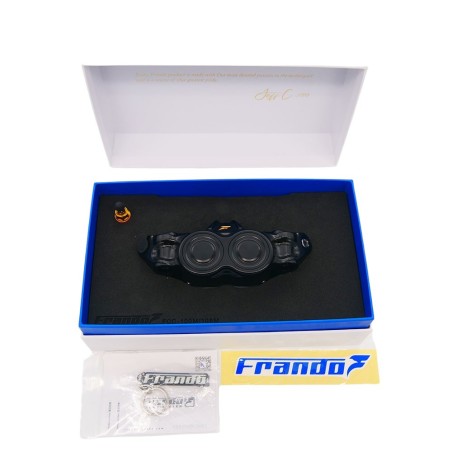 Pièces détachées Dirt bike, Pit bike Etrier CNC radial Monobloc Frando 4 pistons Frando