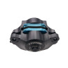 Freinage Etrier forgé monobloc Frando 2 pistons black blue Frando