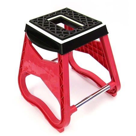 Repose Moto / Tabouret MX - Rouge
