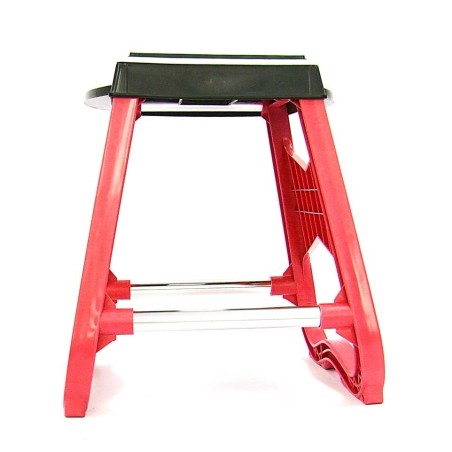 Repose Moto / Tabouret MX - Rouge