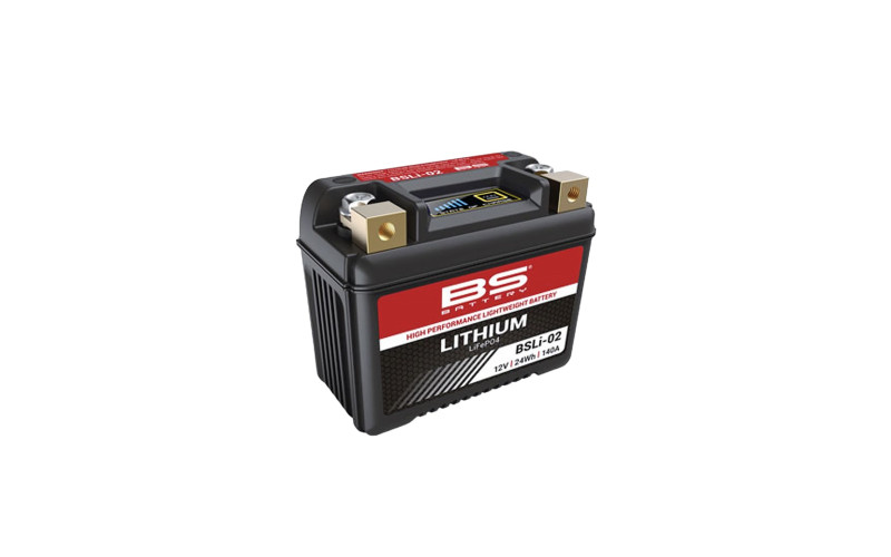 Pièces détachées Dirt bike, Pit bike Batterie BS Lithium BSlI-02 - 250cc / 450cc LMR PARTS