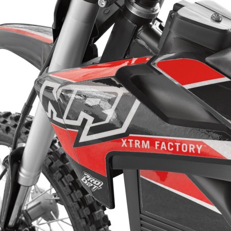 Dirt bike électrique NRJ 1000w 10/12" - rouge - LeMiniRider