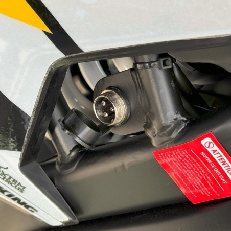 Dirt bike électrique NRJ 1000w 10/12" - jaune - LeMiniRider