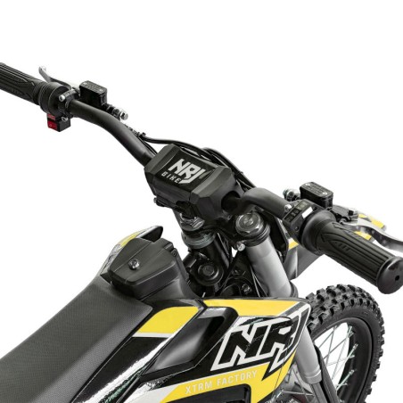 Dirt bike électrique NRJ 1000w 10/12" - jaune - LeMiniRider