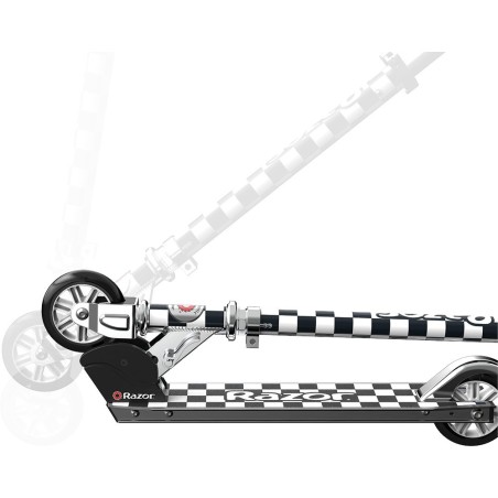 Trottinette pliable enfant Razor - Noire et blanche