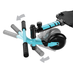 Buggy / Karting, Razor - Drifter 360° Crazy Shuttle - bleu, LeMiniRider