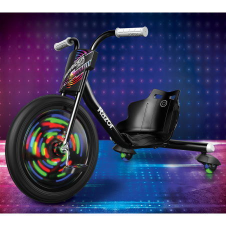 Razor Riprider 360 Lightshow - noir