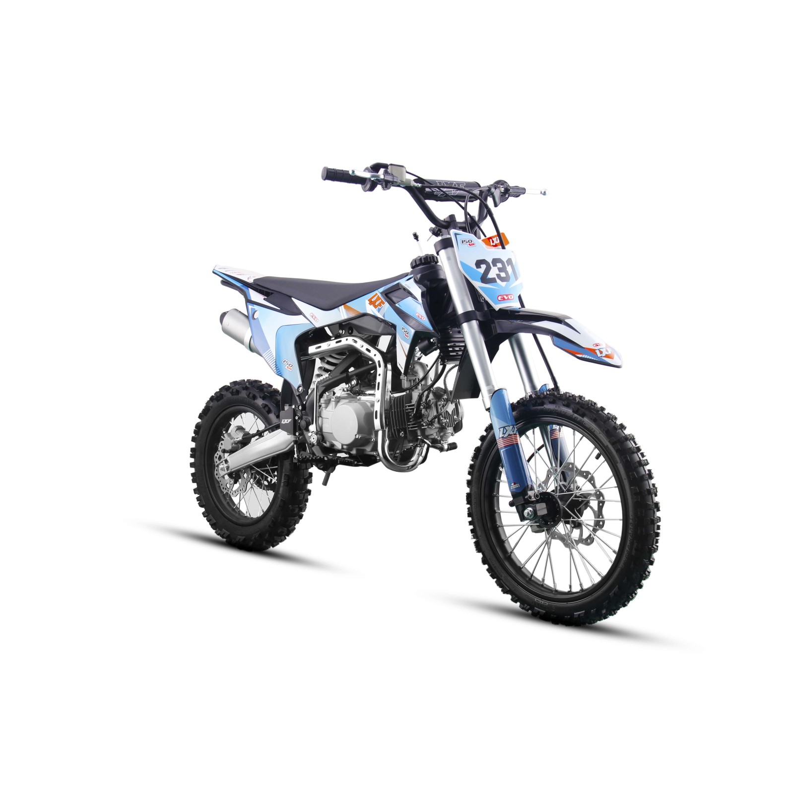 Dirt bike LXF 150 SR - bleu light - LeMiniRider
