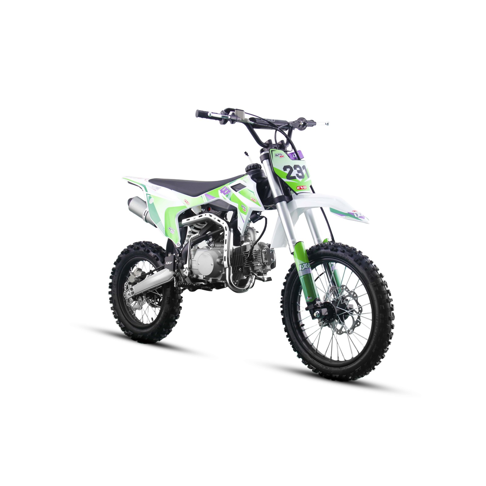 Dirt bike LXF 125 SR - vert - LeMiniRider