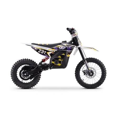 Motocross enfant électrique LXF® Mini R1300w - jaune - LeMiniRider