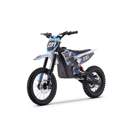 Motocross enfant électrique LXF® Mini R1300w - bleu - LeMiniRider