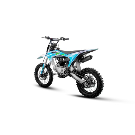 Dirt bike LXF 125 SR - bleu/vert - LeMiniRider