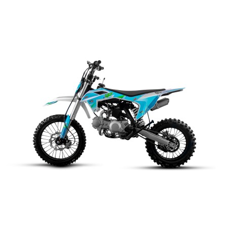 Dirt bike LXF 125 SR - bleu/vert - LeMiniRider