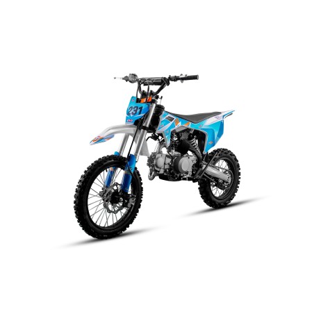 Dirt bike LXF 125 SR - bleu/orange - LeMiniRider