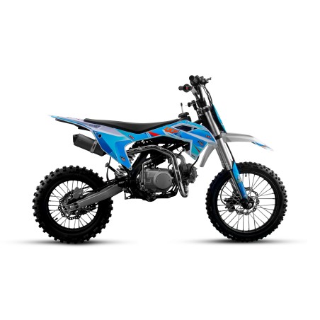 Dirt bike LXF 125 SR - bleu/orange - LeMiniRider