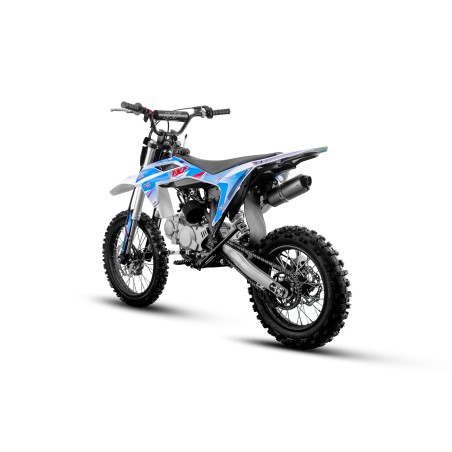 Dirt bike LXF 125 SR - bleu/rouge - LeMiniRider