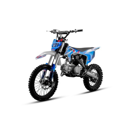 Dirt bike LXF 125 SR - bleu/rouge - LeMiniRider