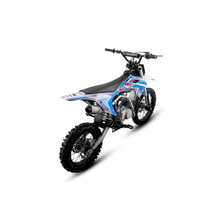 Dirt bike LXF 125 SR - bleu/rouge - LeMiniRider