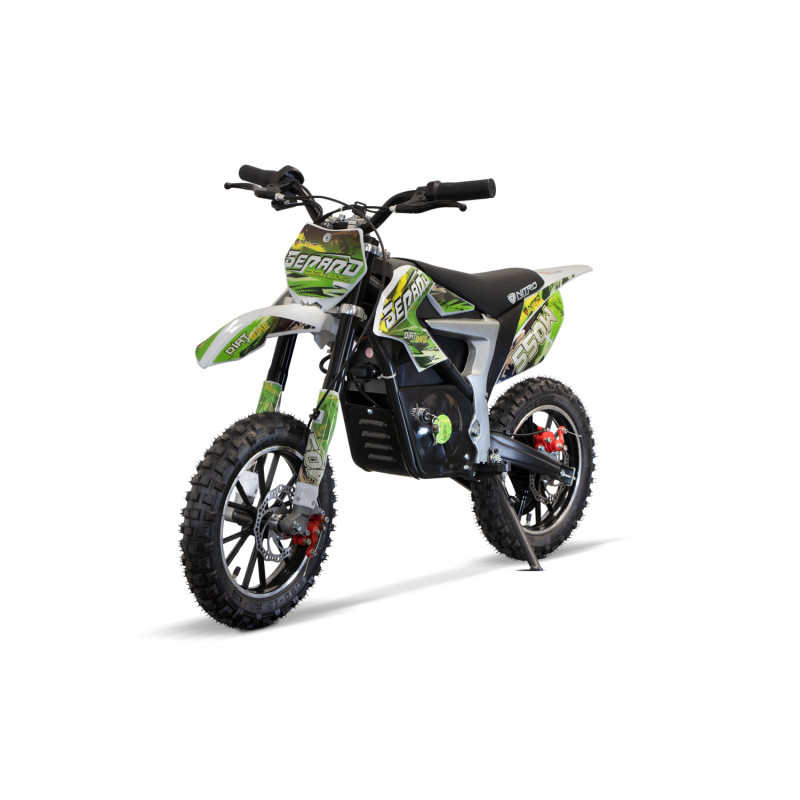 Pocket cross électrique Gepard 550w - vert Pocket Bike & Pocket Quad