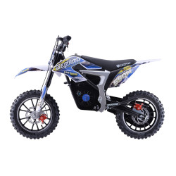 Pocket cross électrique Gepard 550w - bleu Pocket Bike & Pocket Quad