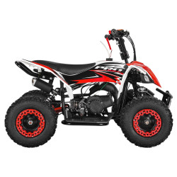 Pocket quad enfant 49cc Probike Tirax 6" - rouge Pocket Bike & Pocket Quad