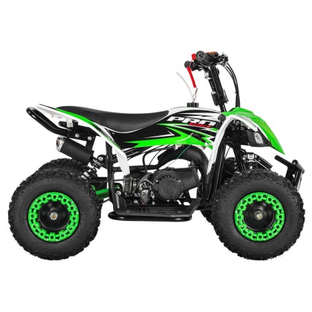 Pocket quad enfant 49cc Probike Tirax 6" - vert Pocket Bike & Pocket Quad